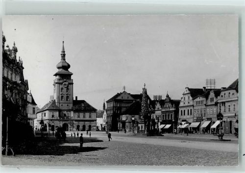 Zatec Ringplatz Geschäfte