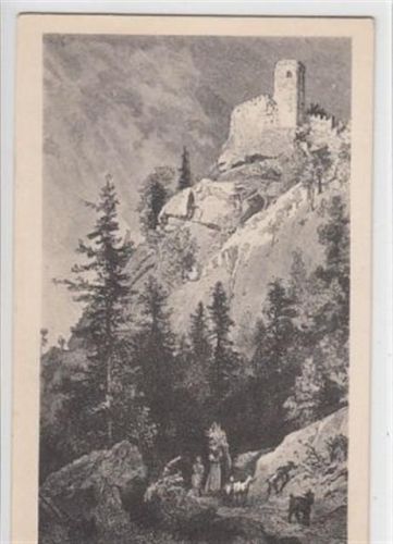 Kynast Künstlerkarte Kynast / Chojnik - Kreis Hirschberg / Jelenia Góra ungelaufen Top Erhaltung.