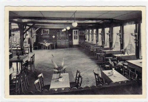 Probsteierhagen mit Gasthaus "Zum Irrgarten", Innenansicht. Rückseite Plan vom Irrgarten ungelaufen Leicht fleckig, sonst gut erhalten