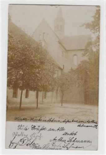 Kloster Lehnin. Kirche gelaufen, 1902. Leichter Schrift- und Stempeldurchdruck, sonst gut erhalten