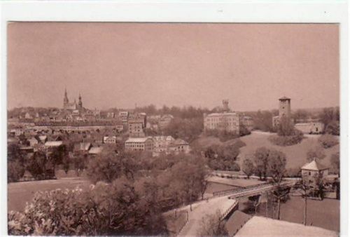 Waldenburg mit Teilansicht und Brücke ungelaufen Gute Erhaltung.
