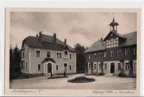 Bad Reiboldsgrün Reiboldsgrün mit Chefarztvilla und Turmhaus ungelaufen Top Erhaltung.
