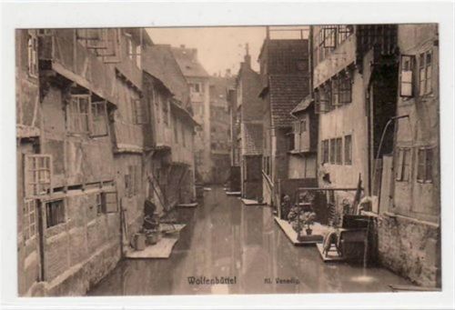 Wolfenbüttel. Partie mit Klein - Venedig ungelaufen Gute Erhaltung. Top Erhaltung.