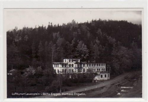 Lauenstein Lauenstein mit Kurhaus Engadin. Karte beschrieben Gute Erhaltung.
