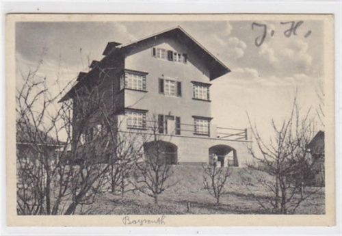 Bayreuth Bayreuth. Jugendherberge am Stuckberg 4 gelaufen im Juni 1928. Gute Erhaltung.