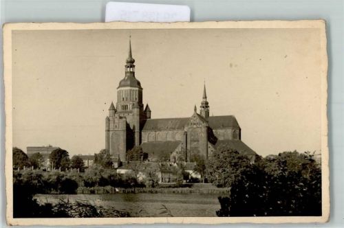 Stralsund 1939 St. Marienkirche Foto-AK