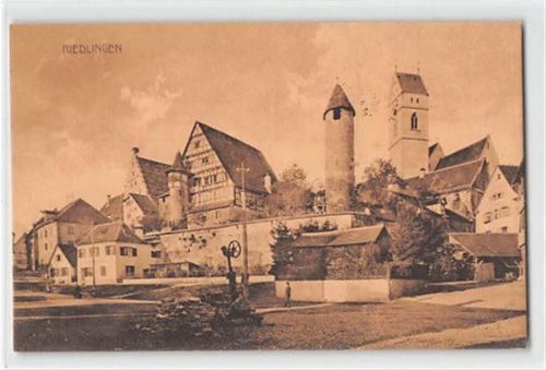 Riedlingen Riedlingen. Stadtpartie ungelaufen Gute Erhaltung.