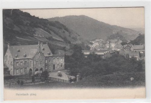 Heimbach in der Eifel. ein Einzelgebäude mit Teilansicht ungelaufen Gute Erhaltung.