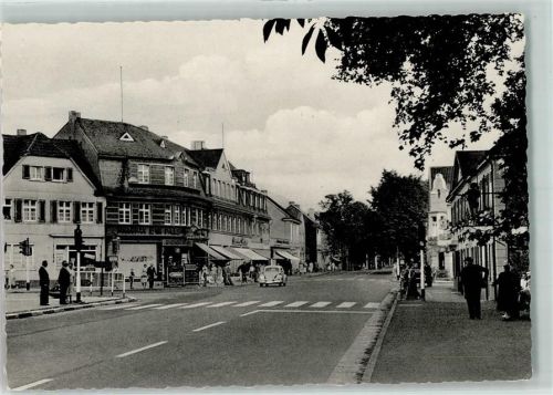 40764 W4018 Langenfeld Rheinland - Photo-Geschäft Zebrastreifen VW Käfer
