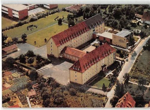 Marktheidenfeld am Main. Lehmgrubener Diakonissen-Mutterhaus Breslau gelaufen. leichte Abschürfungen, kleiner Knick unten rechts, sonst gut erhalten
