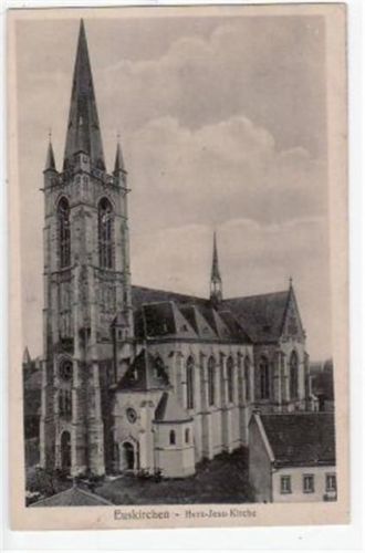 Euskirchen mit Herz - Jesu - Kirche. Feldpost, mit Stempel von 1907. Gute Erhaltung.