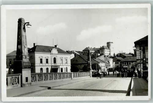 Prerov Prerau - Brücke Fahrrad Burg Kino