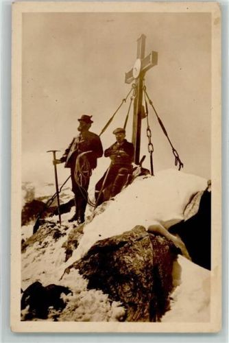 Bergsteiger Großglocknerkreuz + Hüttenstempel : Sennerei Sturmhütte Pasterze Heiligenblut