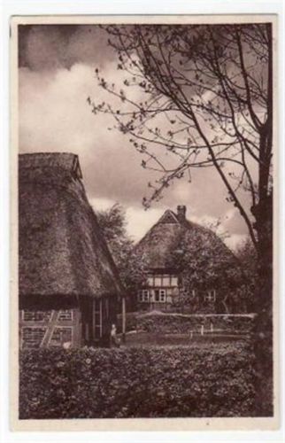 Büdelsdorf " Altes Bauernhaus " gelaufen, 1938. Gute Erhaltung.
