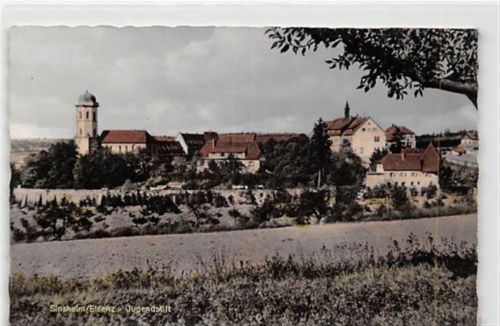 Sinsheim Sinsheim. ein Blick auf das Jugendstift ungelaufen Ecken mit Albumabdrücken, sonst gut erhalten
