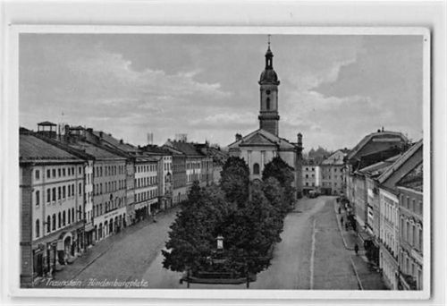 Traunstein Traunstein. Hindenburgplatz ungelaufen Gute Erhaltung.