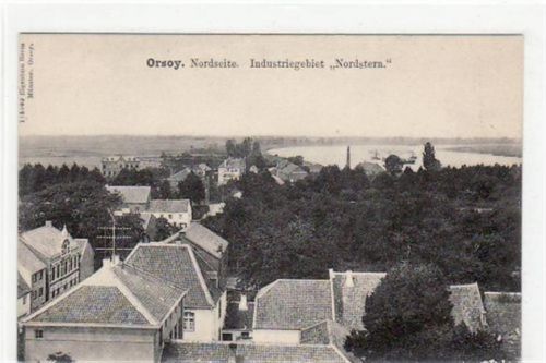 Orsoy am Rhein mit Industriegebiet " Nordstern " ungelaufen Top Erhaltung.