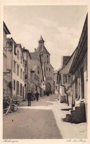 Hechingen Hechingen. Partie an der Staig ungelaufen Gute Erhaltung.