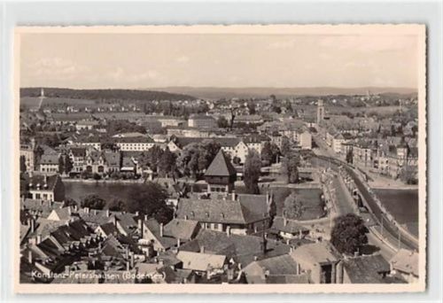 Konstanz Konstanz. ein Blick auf Petershausen am Bodensee ungelaufen Gute Erhaltung.