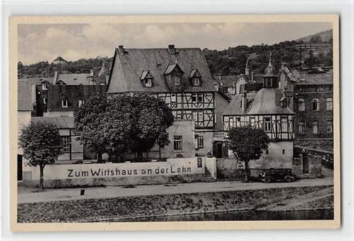 Lahnstein Niederlahnstein. Althistorisches Wirtshaus an der Lahn ungelaufen Gute Erhaltung.