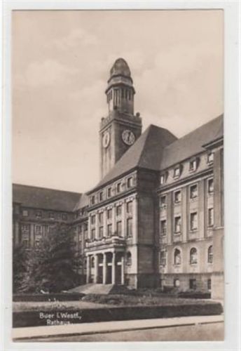 Gelsenkirche Buer in Westfalen. Rathaus ungelaufen Gute Erhaltung.