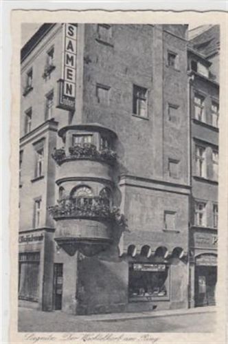 Liegnitz / Legnica. Wachtelkorb am Ring ungelaufen Sehr gut erhalten.