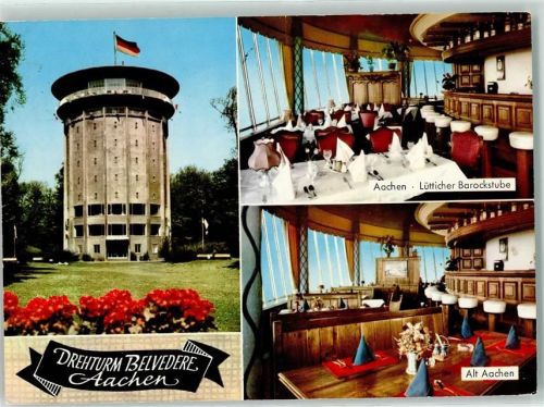 Aachen Drehturm Belvedere Lütticher Barockstube
