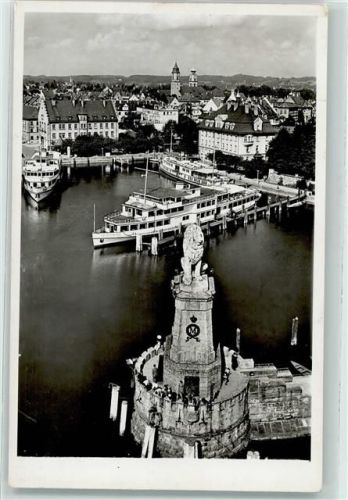 Lindau Hafen Ausflugsdampfer Löwe