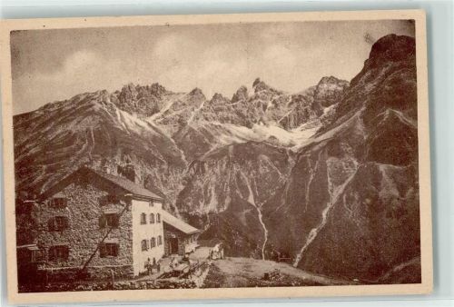 Kemptner Hütte Krottenspitzen Hüttenstempel