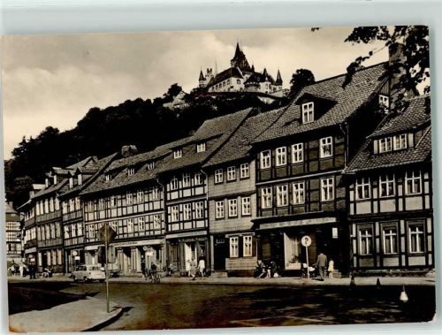 Wernigerode Schöne Ecke Fachwerkhäuser Wernigeröder Schloß