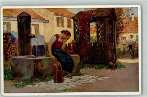 Volksliederkarte Nr. 34 Verlag VDA Brunnen