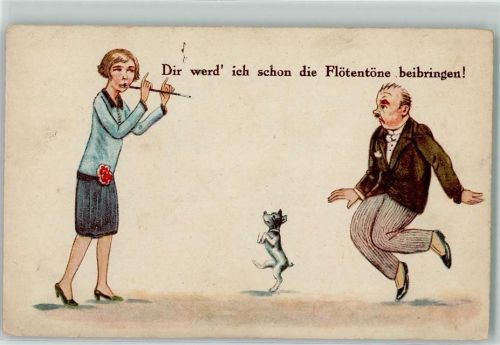 Dir werd ich Flötentöne beibringen AK