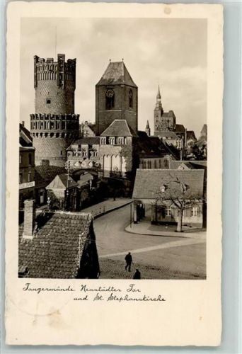 Tangermünde Neustädter Tor St. Stephanskirche
