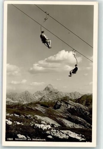 Oberstdorf Nebelhorn Sessellift Hüttenstempel