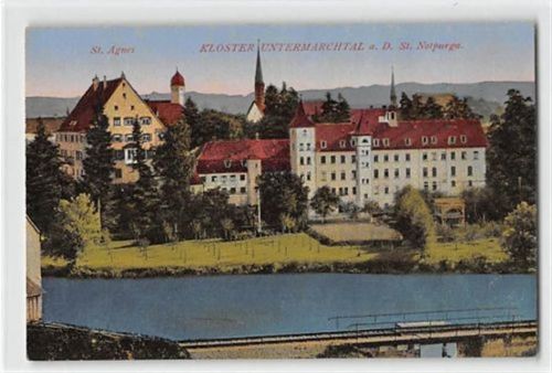 Kloster Untermarchtal an der Donau. St. Agnes u. St. Notpurga ungelaufen Gute Erhaltung.
