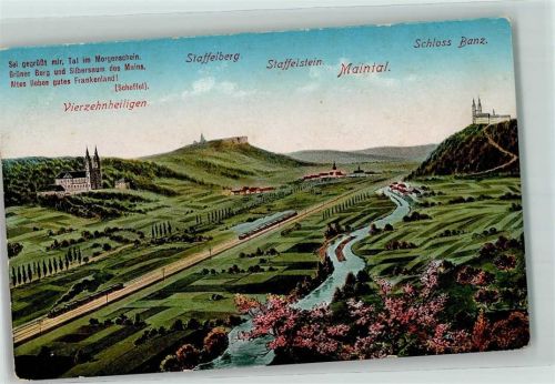 Vierzehnheiligen Kloster Schloß Banz Staffelberg