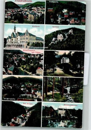 99894 O5804 Friedrichroda - Kurhaus Am Herzogsweg Der Grund Gottlob