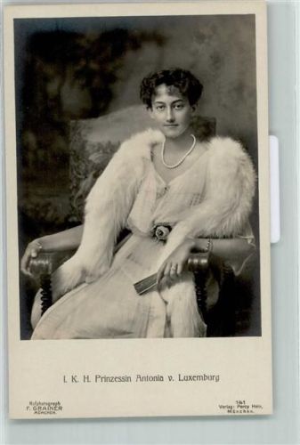 Prinzesin Antonia Verlag Percy Hein Nr. 141 Pelzstola Fächer AK