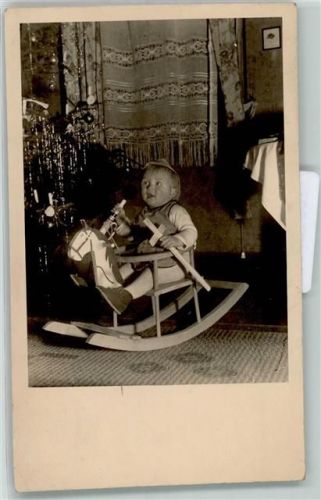 1937 Weihnachten Schaukelpferd