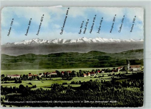 Höchenschwand Schweizer Alpen
