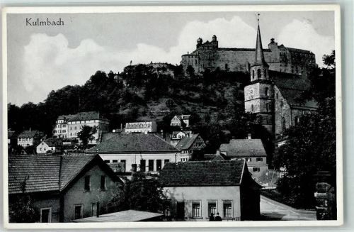 Kulmbach Gesamtansicht m. Plassenburg