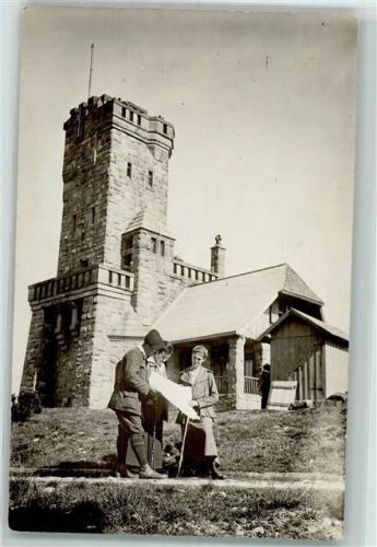 Seebach Neuer Hornisgrindeturm Wanderer Karte