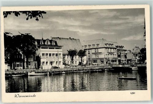 Warnemünde Ostsee-Hotel Uferstraße Boote