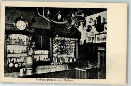 Aachen Gassthaus zum Postwagen am Rathaus