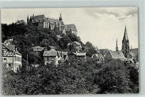 Marburg Marburger Schloß Elisabethkirche