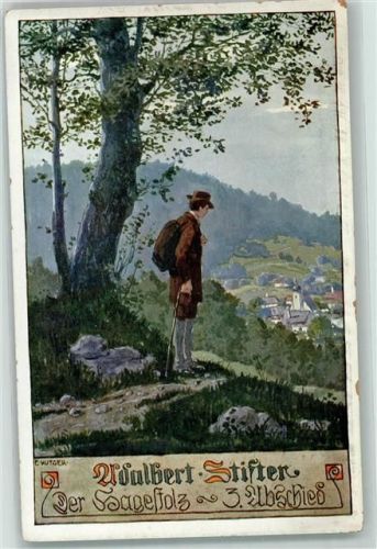 Ostmark, Bund deutscher Österreicher Stifter Karte Nr. 26 Wandern AK
