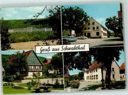 96231 W8623 Schwabthal - Gasthaus und Pension Dinkel Auto