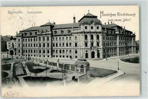 Bayreuth 1905 Justizpalast