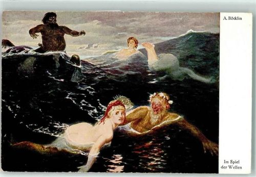 Im Spiel der Wellen Mythologie Wassergott Meerjungfrau Mermaid