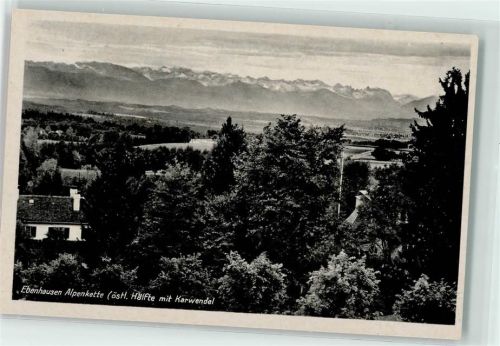 Ebenhausen Alpenkette Karwendel